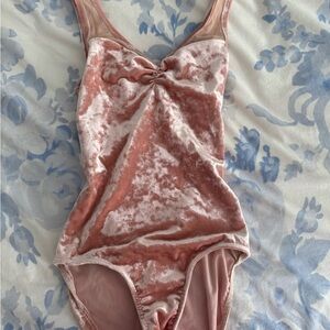 Velvet Pink Eleve dancewear kids leotard